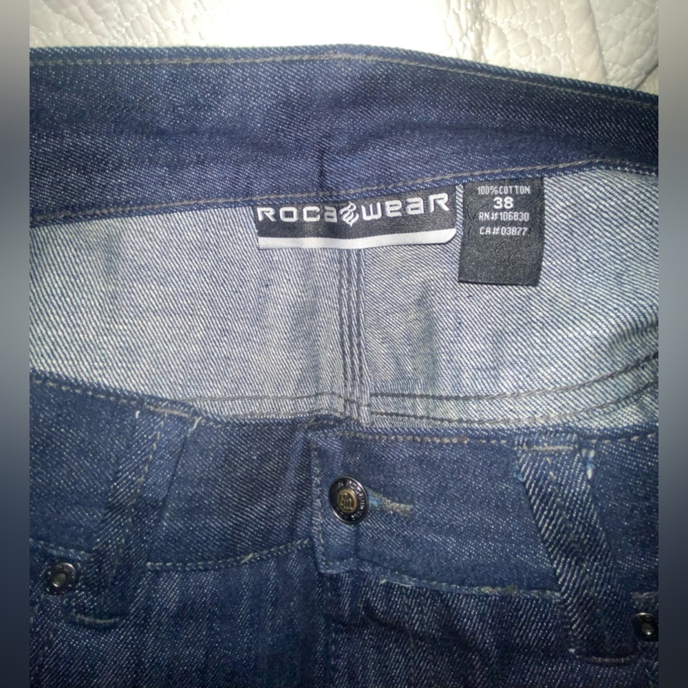 Mens vintage Rocawear baggy jeans 38X34 - Picture 5 of 7